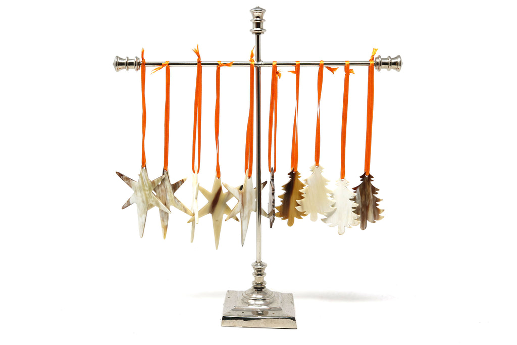 Ankole Horn Tree and Star Christmas Tree Hanging Decorations