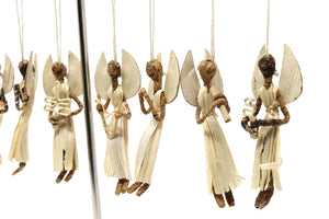 Angel Musicians hanging Christmas ornaments